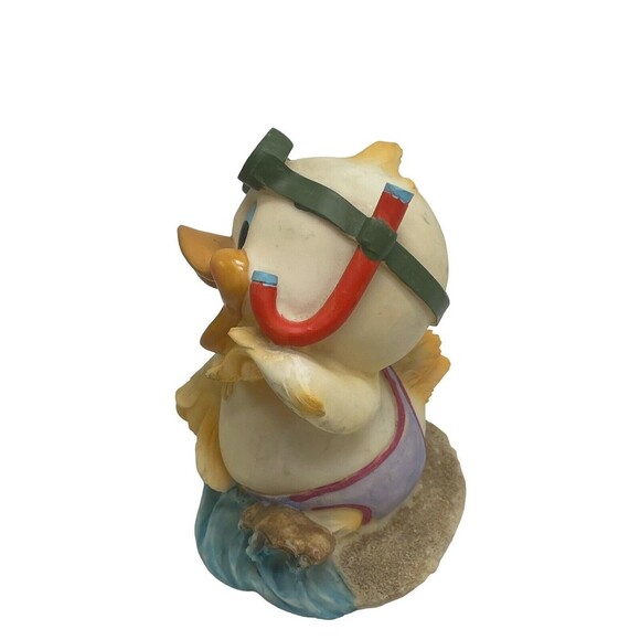 18 Daniel Brand Scuba Snorkel Baby Duckling Vintage Hand Painted Porcelain RARE - Picture 5 of 12